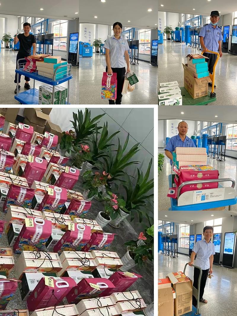寧波香蕉视频网站在线观看中秋禮品發放現場1