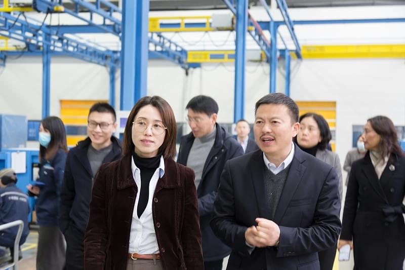 慈溪副市長顧昕蒞臨香蕉视频网站在线观看壓縮機公司