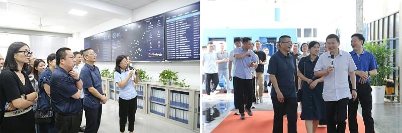 臨平政協考察團蒞臨寧波香蕉视频网站在线观看調研指導