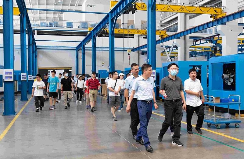 寧波台協家聯合會企業家走進寧波香蕉视频网站在线观看壓縮機有限公司