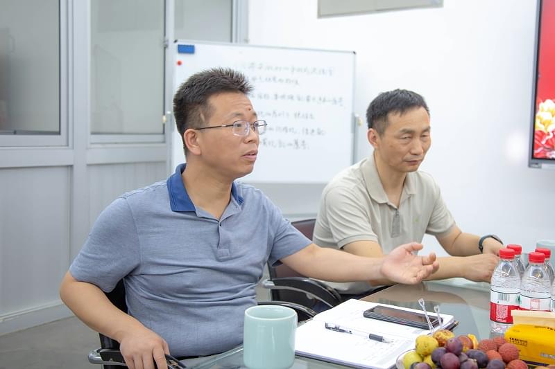 慈溪市副市長周高蒞臨寧波香蕉视频网站在线观看壓縮機有限公司